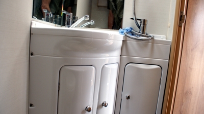 Shower Room Sink Cupboards